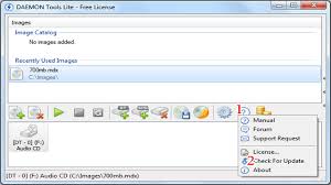 daemon tools lite download no password