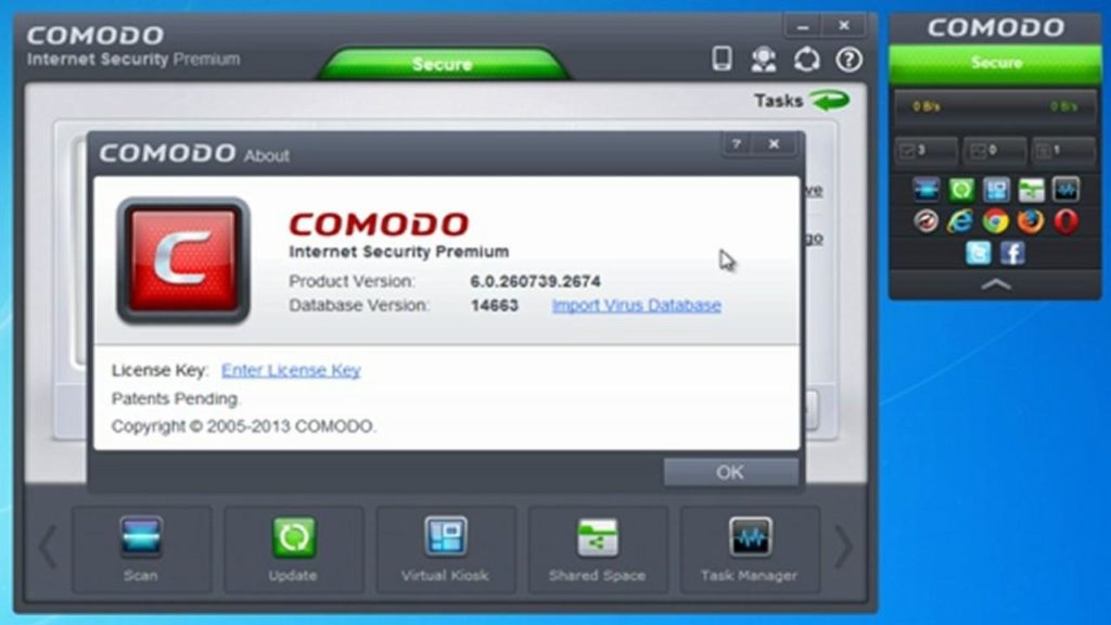 Comodo Internet Security 12.2.4.8032 Crack 